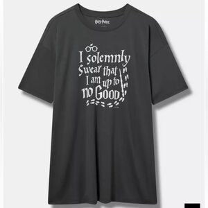 NWT Torrid X Harry Potter Glow in the Dark Graphic Cotton Crew Tee Size 6X